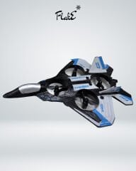 Flake RC 2.4Ghz Uzaktan Kumandalı Şarj edilebilir Uçak - Drone-  Yerçekimi Algılama Planör Uçak- EPP Köpük Hobi Uçak - Akrobasi RC Uçakları -  İç mekan mini RC uçakları - erkek çocuk doğum günü hediyesi uçaklar