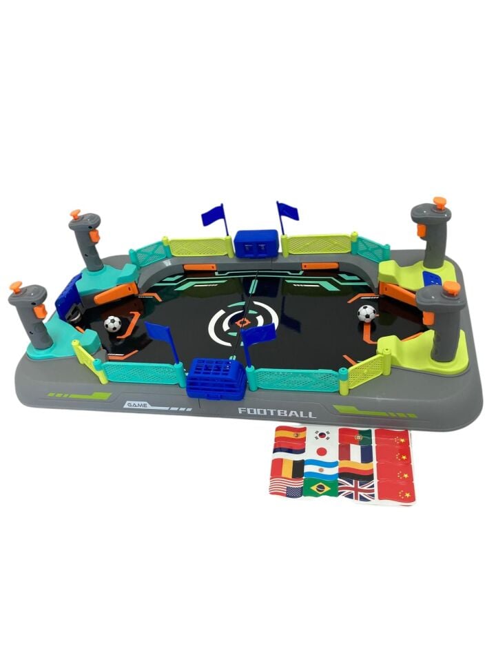 Flake  Futbol Oyunu - Kol kontrollü Futbol Masa Oyunu - Masa Futbolu Kutu Oyunu