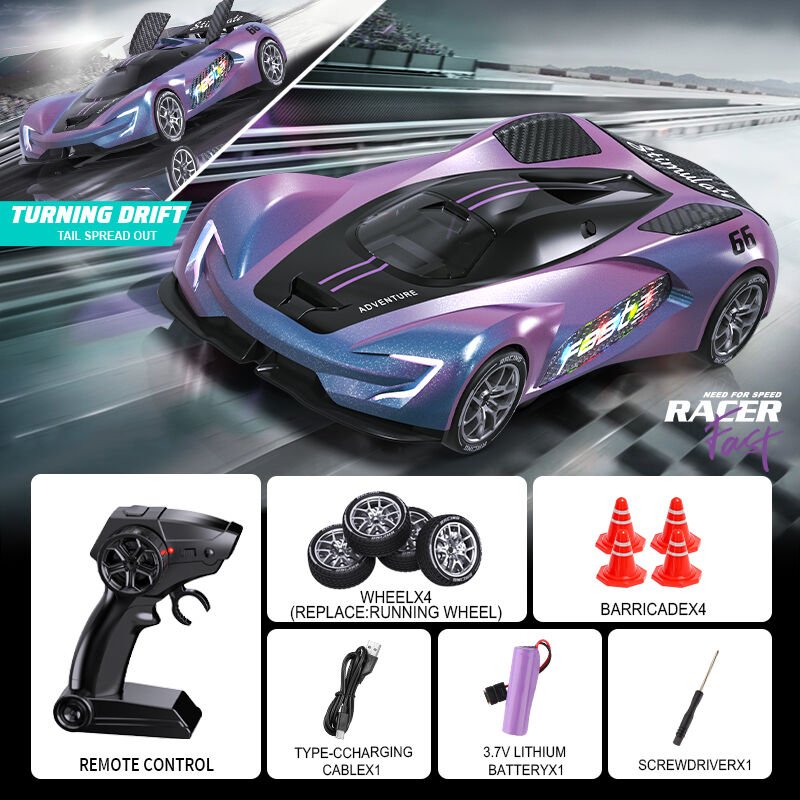 RACER Fast Turning Drift Uzaktan Kumandalı Araba